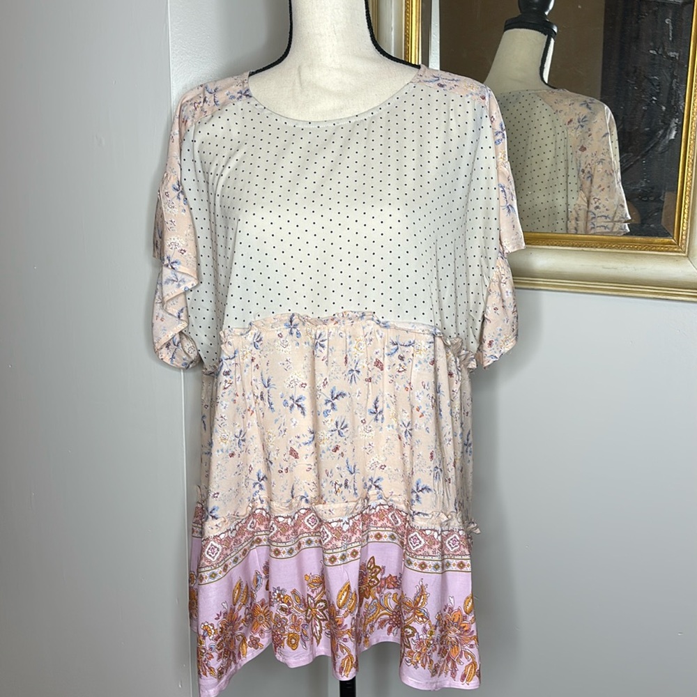 GiGiO Tiered Blouse